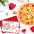 50Pcs 4 6 Inch Whaline That's Amore Thank You Cards Blank Note Cards with Envelopes Stickers Red Pizza Ciao Bambino