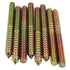 3/8-16 x 4" Hanger Bolts, 8 Pcs Double Headed Self-Tapping Screw Bolts for Wood Joint Furniture Accessories