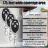 Kingdder 3 4 LM123 433.92mhz Programming Pcs Channels Gate Opener Remote Compatible with Aleko Garage Door Remote