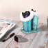 FINTIE Plush Lined Double Eyeglasses Holder with Magnetic Base, Glasses Stand Case Organizer for Desk, Nightstand