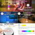 Dimmable Setting, LUXSWAY Table Lamp with Remote Control, Beside Lamp for Bedrooms, Plug in Desk Lamp with Timer LED