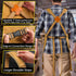 20 oz 9 3XL, Woodworking Apron for Men, Shop Apron Canvas Work Apron with Tool Pockets, Heavy Duty Wood Working