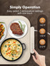 3 Countertop Food Warming Mat, Food Warming Tray with Adjustable Temperature, Full Surface Heating Electric Warming
