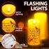 LED Memorial Candles for Loss of Loved One, Sympathy Flameless Candles for Prayers (Bird, 3 x 6 Inch)