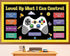 Growth Mindset Video Game Theme Bulletin Board Set Things I Can Control