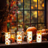 18-Key Tiamon Maple Leaf Flameless Candles Led Leaves Candles Battery Operated Yellow Flickering Candles with Remote