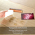 Awnour Clear Desk Mat, 32 x 16 inches, Transparent Plastic Desk Protector for Office and Home