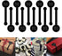 Beyonday 200pcs Handmade Lollipop Baking Stickers for Cake Box/Tins/Jars/Coffee Cups, Self-Adhesive Tamper Evident