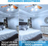 ORALUCE LED Light Bulbs, 100 Watt - 120 Watt Equivalent, 15W 1600 Lumens, 6500K Cool White, E26 Medium Base, 6 Pack