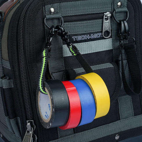 MELOTOUGH Tape Thong Electrical Tape Holder for Tool Belt, Tape Holder Strap for Tool Pouch, Lime