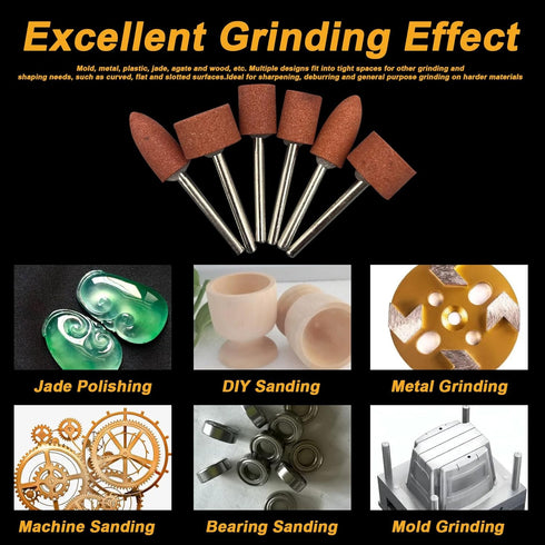 Polishing Buffing Wheel Kit for Rotary Dremel Tool, Flap Wheel, Grinding Stone Set, 42pcs, 1/8" Shank