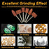 Polishing Buffing Wheel Kit for Rotary Dremel Tool, Flap Wheel, Grinding Stone Set, 42pcs, 1/8" Shank