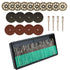 50PCS Stone Carving Set with Polishing Diamond Burrs for Dremel, Rotary Tools Accessories for Grinding, Cutting,
