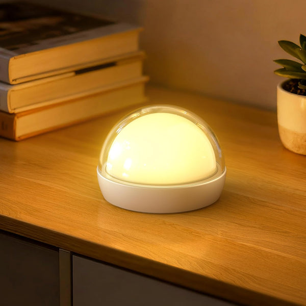ZEEHOO Rechargeable Night Light, Portable Wireless Charging Egg Lamp, 2000mAh, Dimmable LED