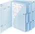Smead Project Organizer, 10 Pockets, Letter Size, Navy/Lake Blue, 89200