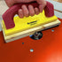 Milescraft 3403 GRABBER Pushblock for Table Saws, Router Tables, Band Saws & Jointers, Yellow/Red