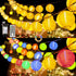 StarryEver Outdoor String Lights Plug in, 40ft 40LED Connectable WarmWhite & Multicolor