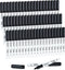 Shuttle Art Black Dry Erase Markers - 60 Pack Magnetic Fine Point Markers for Writing on Whiteboards, Mirrors, School