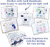 T&M Quality Designs LLC 100 5x7 Inch 100 All Occasion Cards Assortment Box with Envelopes and Stickers - Large Bulk