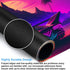 Pink Purple Neon Sunset Desk Mat Mousepad, Cool Futuristic Car Extended Large Gaming Mouse Pad, 31.5 x 15.7 inch