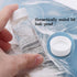 JIUWU 20ml Clear Glass Sample Vials with Screw Caps, Leak-Proof, Pack of 36