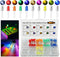 ElectricWise 10 Colors 500 Pcs 5mm LED Lights Emitting Diodes Assored Kit Pack