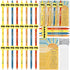 Sayglossy 100 Sets Here Comes The Son Theme Baby Shower Favors for Guests