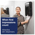 H2, 553028 Tork Xpress Multifold Hand Towel Dispenser Black One-at-a-Time Dispensing, Elevation Range