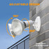 2 Pack 300 Par38 LUTEC Adjustable Twin Par Holder Outdoor Flood Lights, Switch Controlled Security Lights, Floodlights