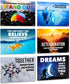 Classroom Decorations by Sproutbrite - High School Motivational Posters for Teacher and Students