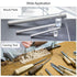uxcell 5pcs Round Steel Metal Rods, 4.5mm x 200mm HSS Lathe Bar Stock Tool for Miniature DIY Craft