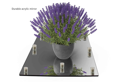 12" x 24" Acrylic Mirror Sheet, 1/8" Thickness