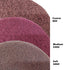 3PC 6 Inch Non Woven Polishing Wheel Kit for Bench Grinder, Hard/Medium/Soft with 10MM Arbor Hole