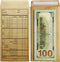 Cashier Deposit Report Envelopes - Self Adhesive Flap for Coins, Cash, 3.5'' x 6.5'', 500/Box
