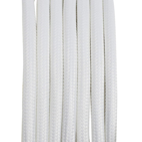 15 E-26/ E-27 Bulb 2 Set 2 Rustic State Fabric Cord for Hanging Pendant Lamp Fixture - Feet Braided Flexible Cable