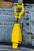 Yellow Clip 1939YW with Think Safety Imprint, Made in the USA