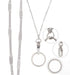 Wisdompro Women's Fashion Lanyard Necklace with Metal Clasp and Keyring for ID Badge, Keys - Twist Chain