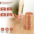 Gisafai Copper Mesh Rodent Control for Mice Rat, 8" x 100 ft Pure Copper Fill Fabric Hole Filler
