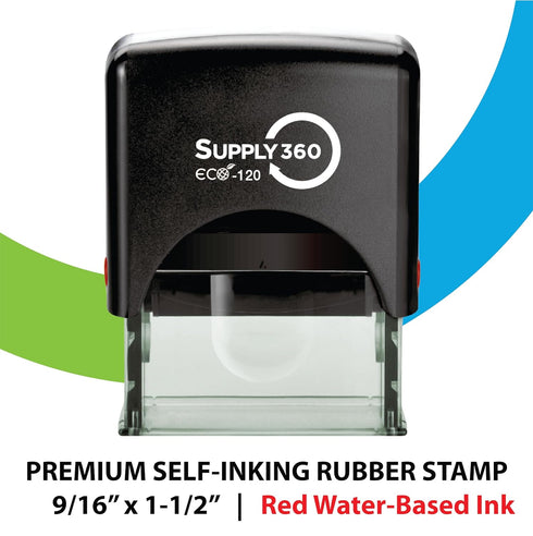 Please Sign & Return Rubber Stamp with Red Ink