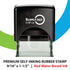 Please Sign & Return Rubber Stamp with Red Ink