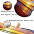 Mouse Pad and Keyboard Wrist Rest Support, Non-Slip PU Base, Gel Mouse Pad with Coaster for Gaming, Office - Sunset