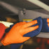 ForPro Heavy Duty Disposable Nitrile Gloves | Orange, 8 Mil, Industrial Grade, Latex-Free, 100-Count