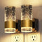 Briignite Night Light, 2 Pack Dimmable Night Lights Plug into Wall, LED
