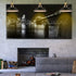 15Ft Kitchen(BLACK-10.63") EE Eleven Master Chandeliers Pendant Light with Plug in Braided Cord and Switch Rustic