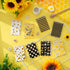 Whaline 48 Pack Bee Spiral Mini Notebook - Cute Honey Bee Themed Memo Pads for Office School Home Note Taking