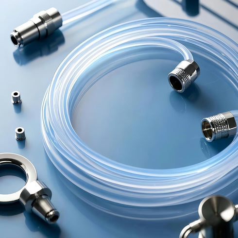 8mm 11mm 10FT Silicone Tubing ID x OD Food Grade Tubing High Temp Pure Flexible Silicone Hose Line Tube for Home