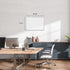 U Brands Dry Erase Board, 23"x17", Silver Aluminum Frame, Melamine Surface by U Brands