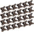 24Pcs Detachable Corner Brace Zinc Alloy Butterfly Corner Code Right Angle Support