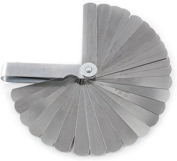 GEARWRENCH 32 Blade Deluxe Feeler Gauge, SAE/Metric - 161D