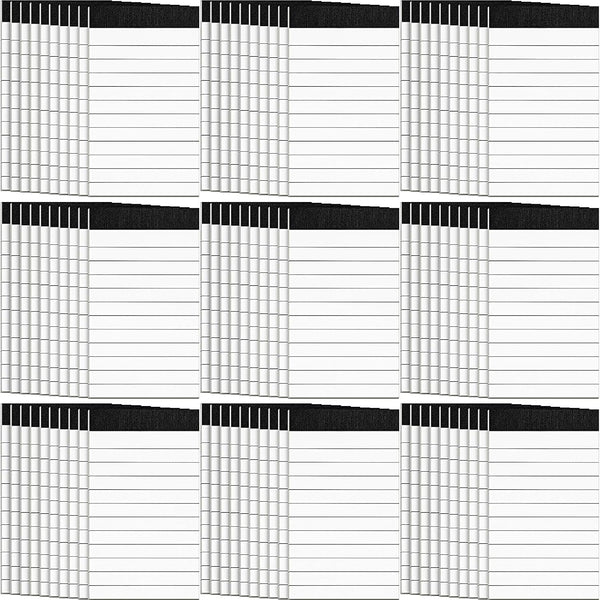 PerKoop 100 Pack Small Note Pads, 3 x 5 Inch Mini Notepad Memo Pads, 30 Sheets Each for Recording Planning